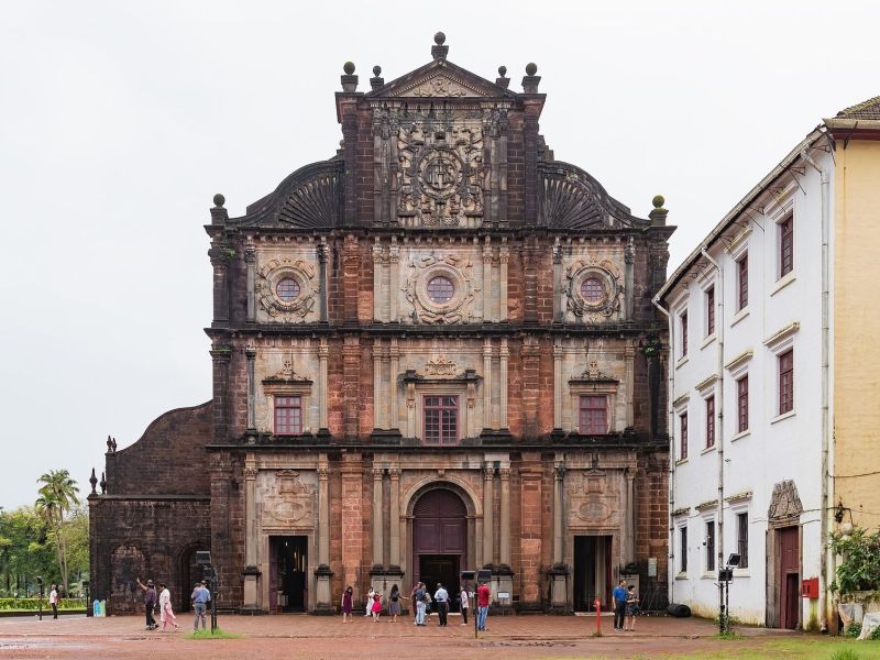 Bom-Iso bazilikasi, Eski Goa, Hindiston