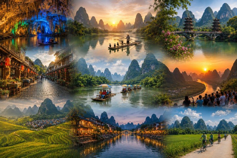 Janubiy Xitoy: Chengdu, Chunsin, Guylin va Yanshuo